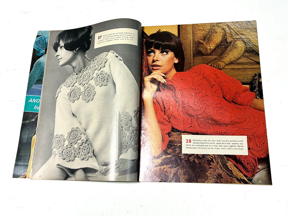 Thumbnail: Women’s Day Knitting Book - Vintage Craft Magazine