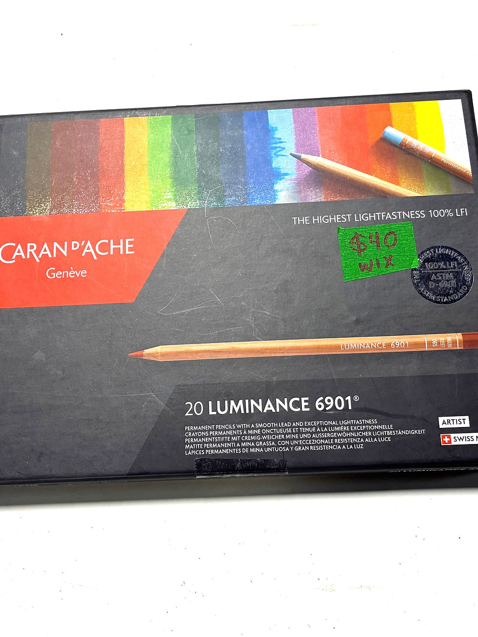 Thumbnail: Colored Pencils - Caran D’ache Luminance - 20 colors