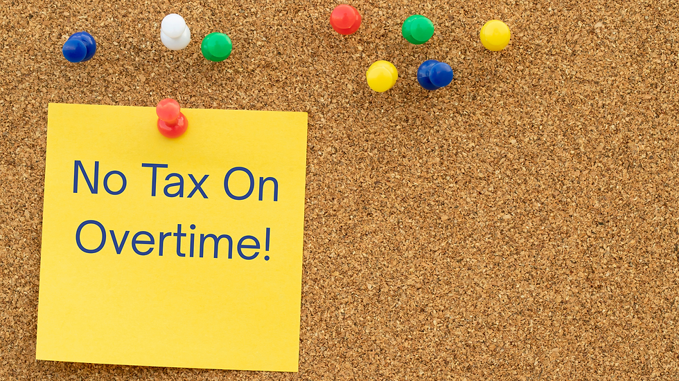 No tax on overtime?