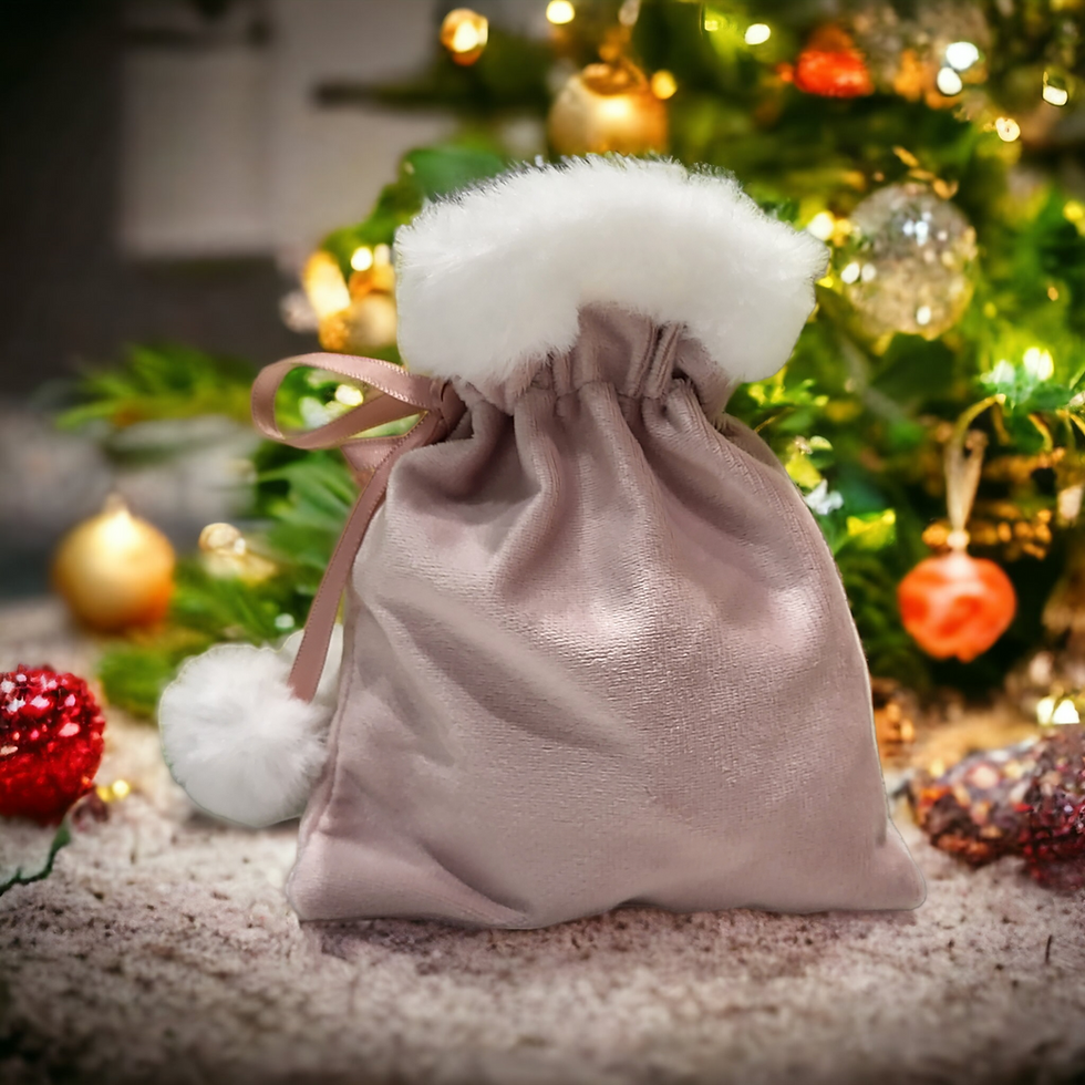 Thumbnail: Mini Santa Sack Gift Bags
