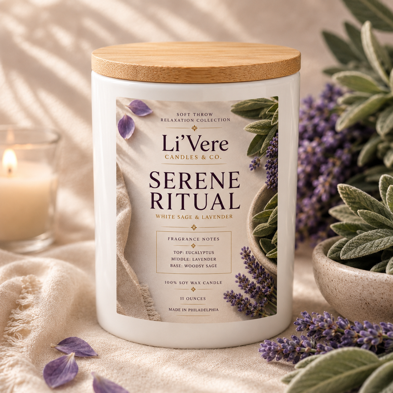 SERENE RITUAL - Soft Throw Relaxation Collection