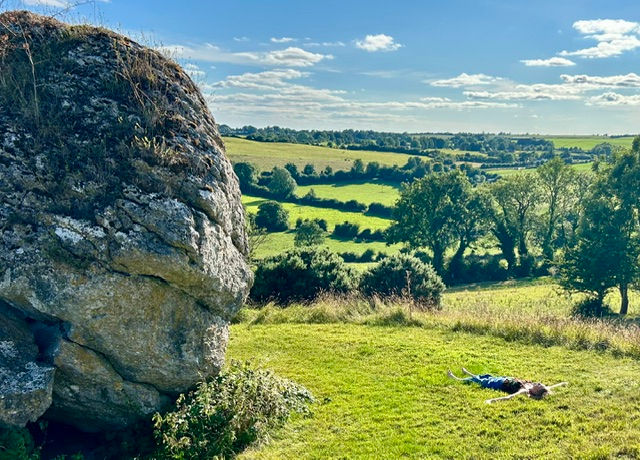 The Maiden Stone at Hill of Uisneach