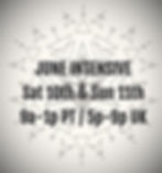 JUNE 2023 INTENSIVE - Do You Hear the Call?
