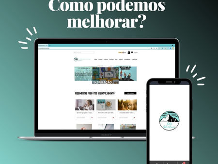 Como podemos melhorar para ti?