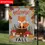Thumbnail: FOX FALL GARDEN FLAG HALLOWEEN GARDEN FLAG PUMPKIN AND LEAVES GARDEN FLAG
