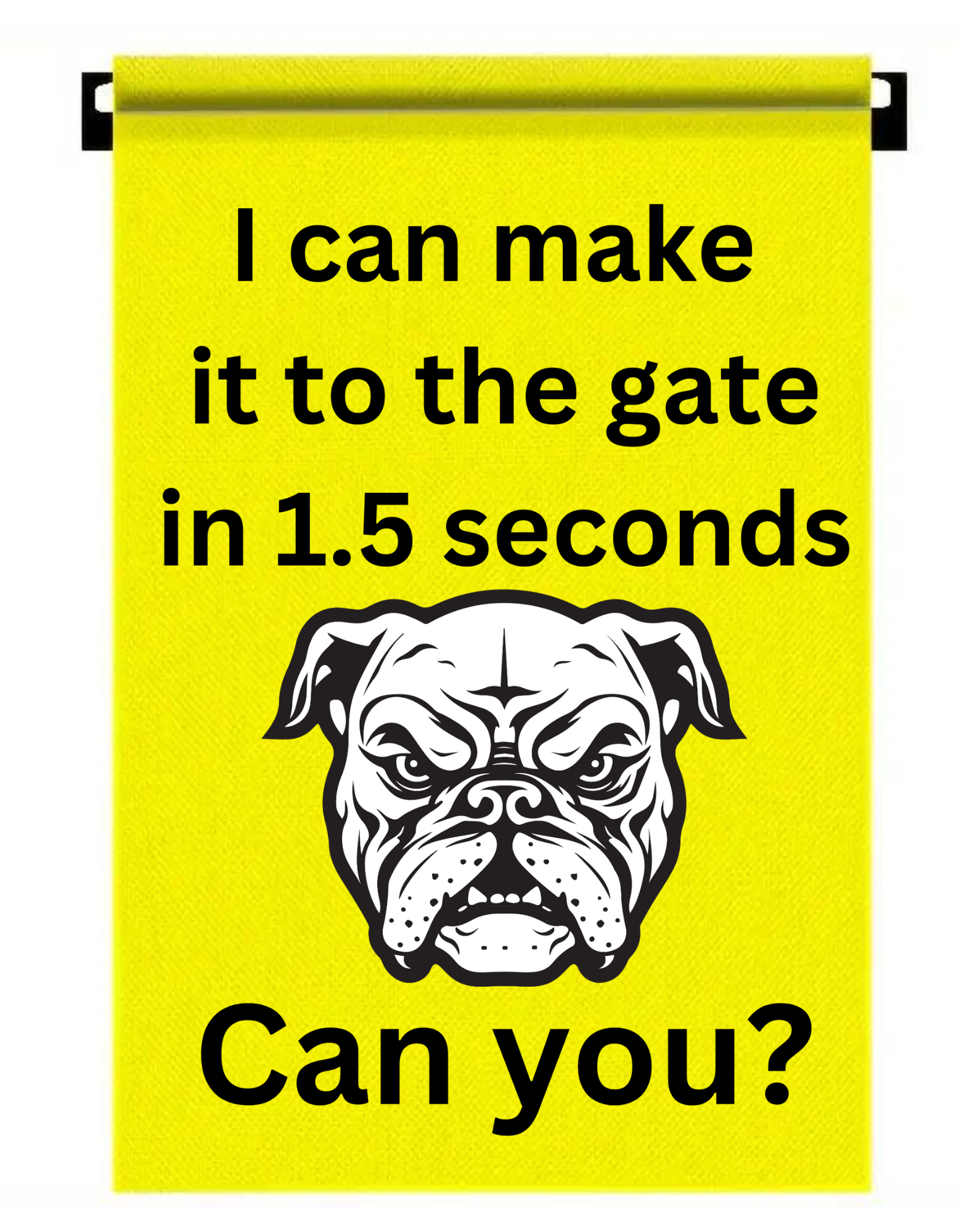 WARNING GARDEN FLAG YOUR CHOICE DOGS DOG GARDEN FLAG