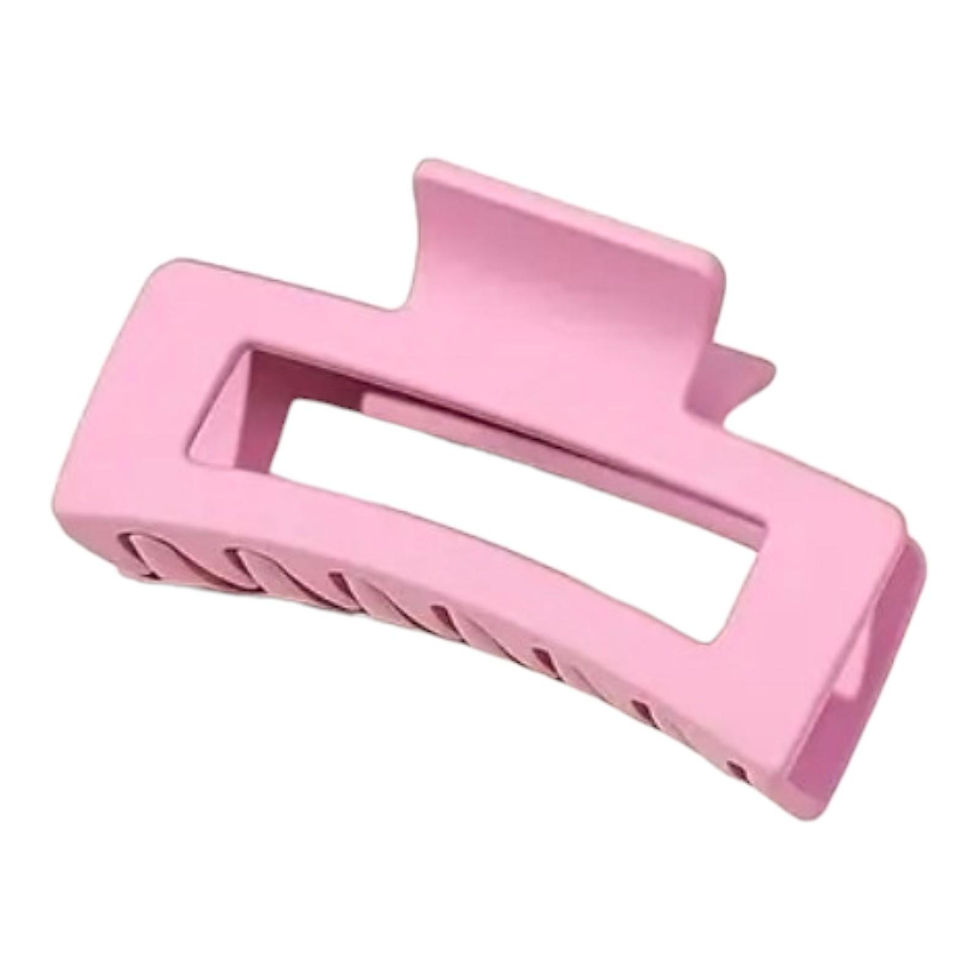 Thumbnail: HAIR CLIPS YOUR CHOICE OF COLOR PINK FRONT VIEW