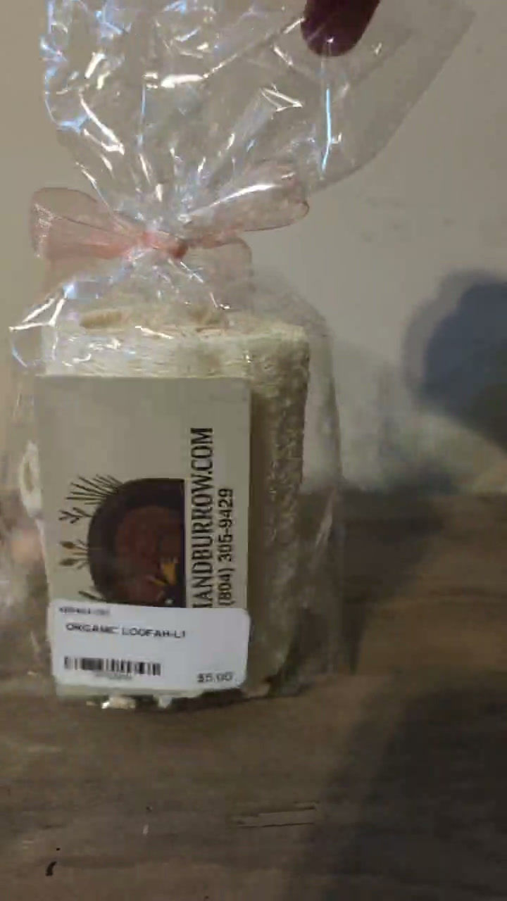 ORGANICALLY GROWN HAND PICKED LOOFAH BAR VIDEO
