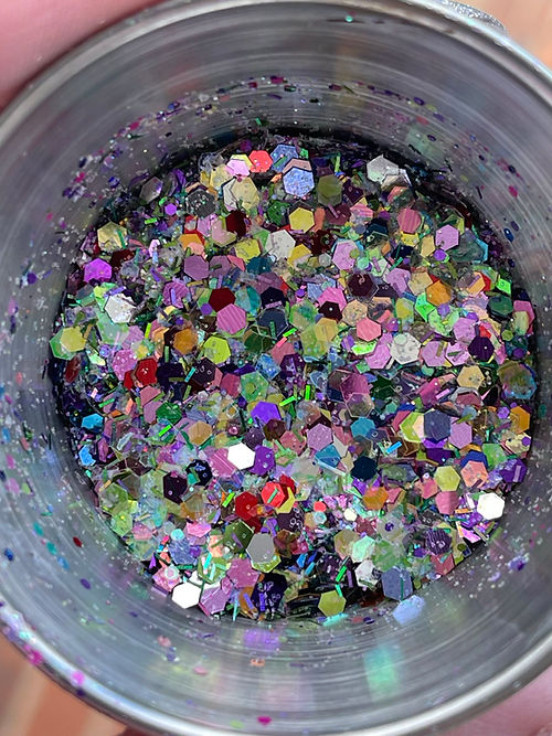 RODEO NIGHTS NAIL GLITTER MIX 1 TSP