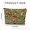 Thumbnail: MAKEUP BAG YOUR CHOICE MUSHROOM CAT HORSE FLORAL ETC