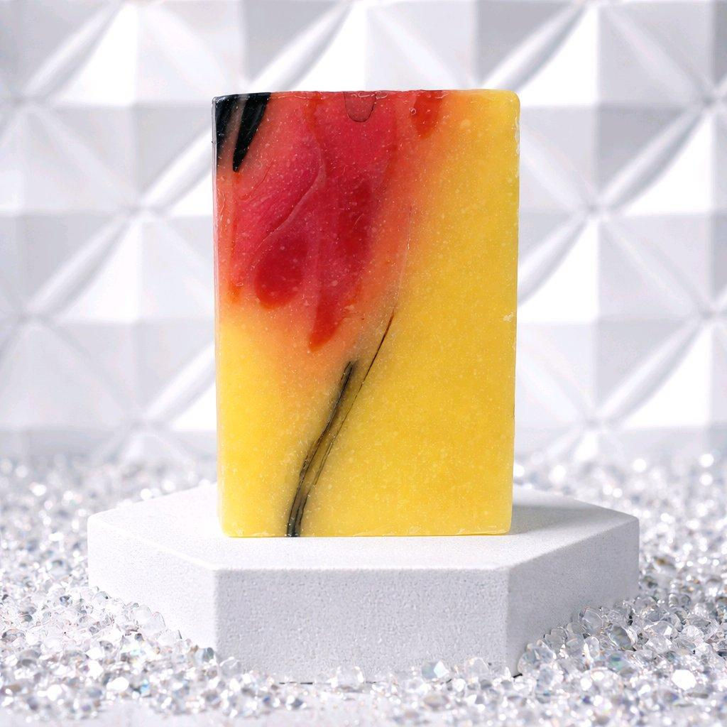 DRAGON'S BLOOD FRUIT HANDMADE SOAP BAR 1