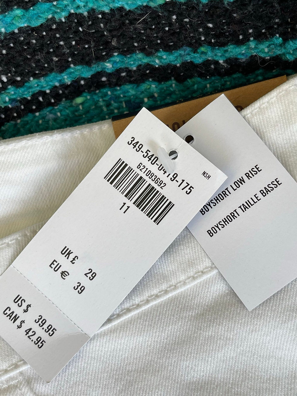 White HOLLISTER Shorts