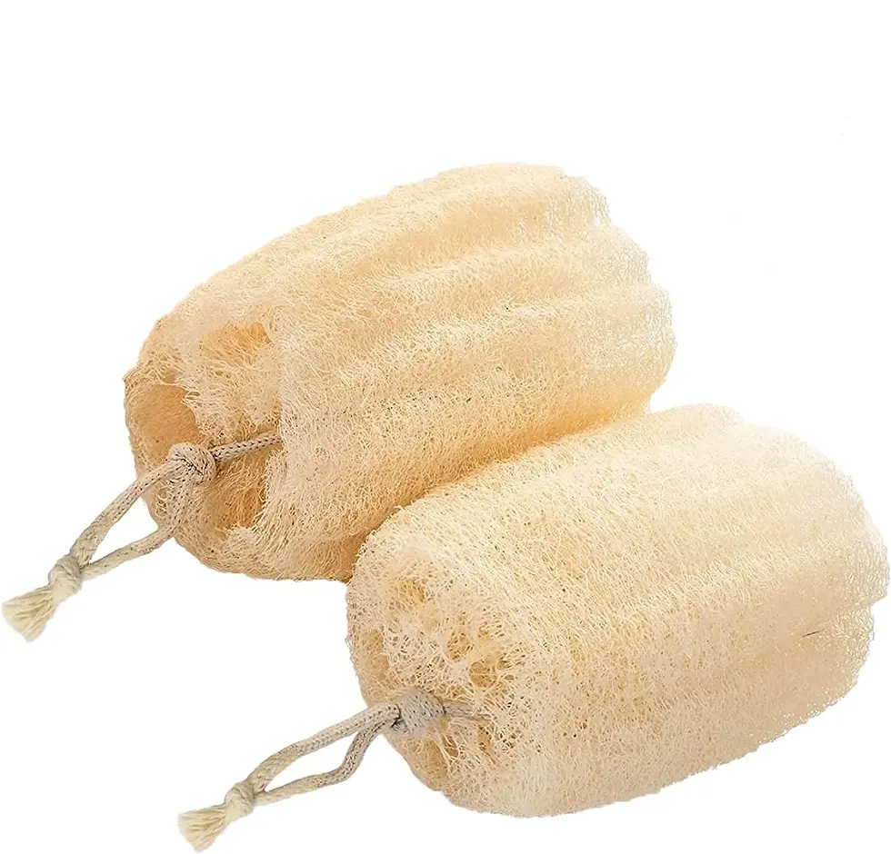 Thumbnail: ORGANICALLY GROWN HAND PICKED LOOFAH BAR HOW IT LOOKS