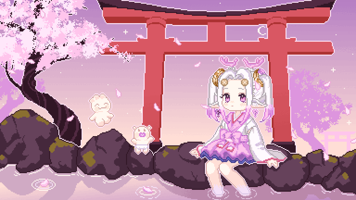 像素待機動畫｜Vtuber｜烈芝麻