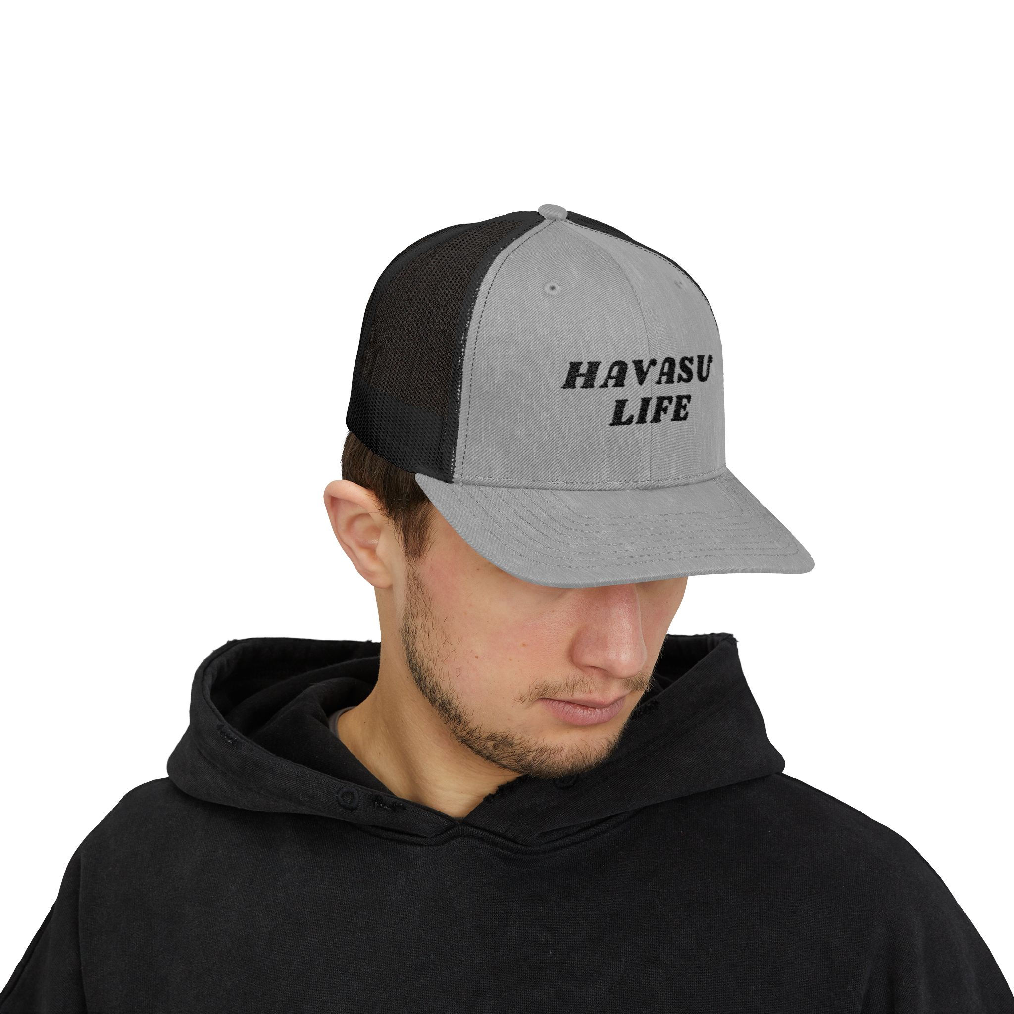 Havasu Life Snapback Trucker Cap, Summer Apparel, River Cap, Lake Cap