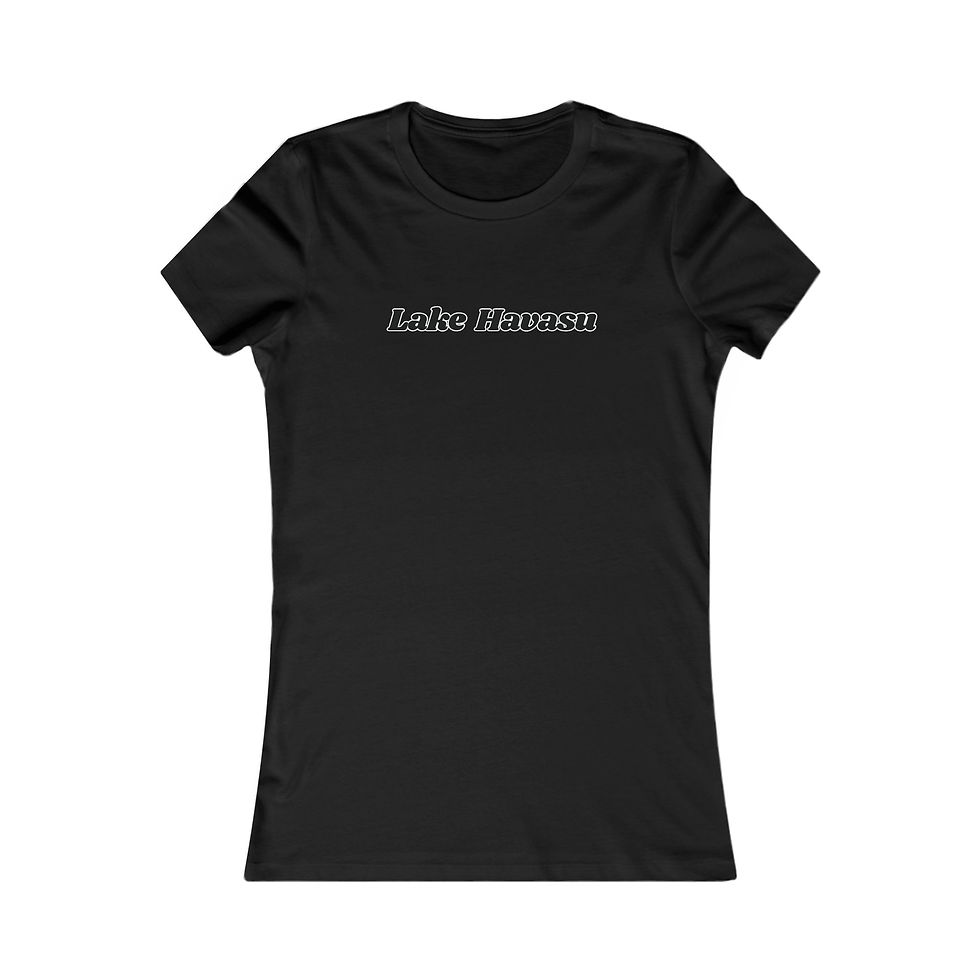 Thumbnail: Lake Havasu Sunset Women's Tee - River Days, Lake Lovers, Summer Tops, Travel