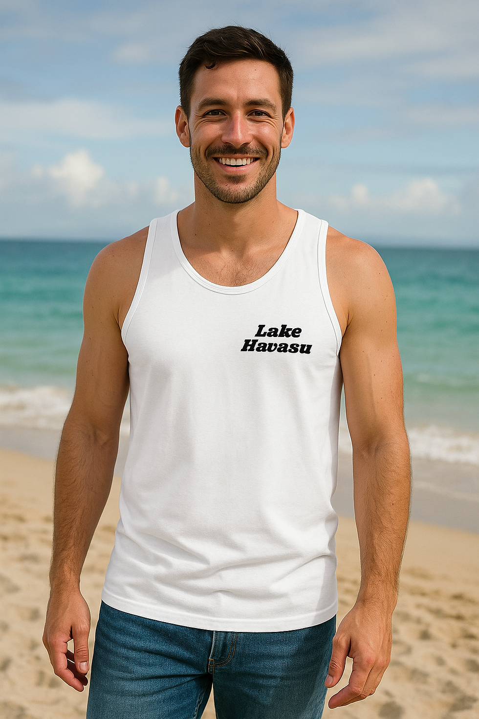 Men's Tank Top - Lake Havasu Life Is The Best Life Design
