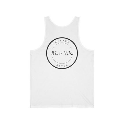 Black Circle River Vibz Havasu Style Unisex Jersey Tank