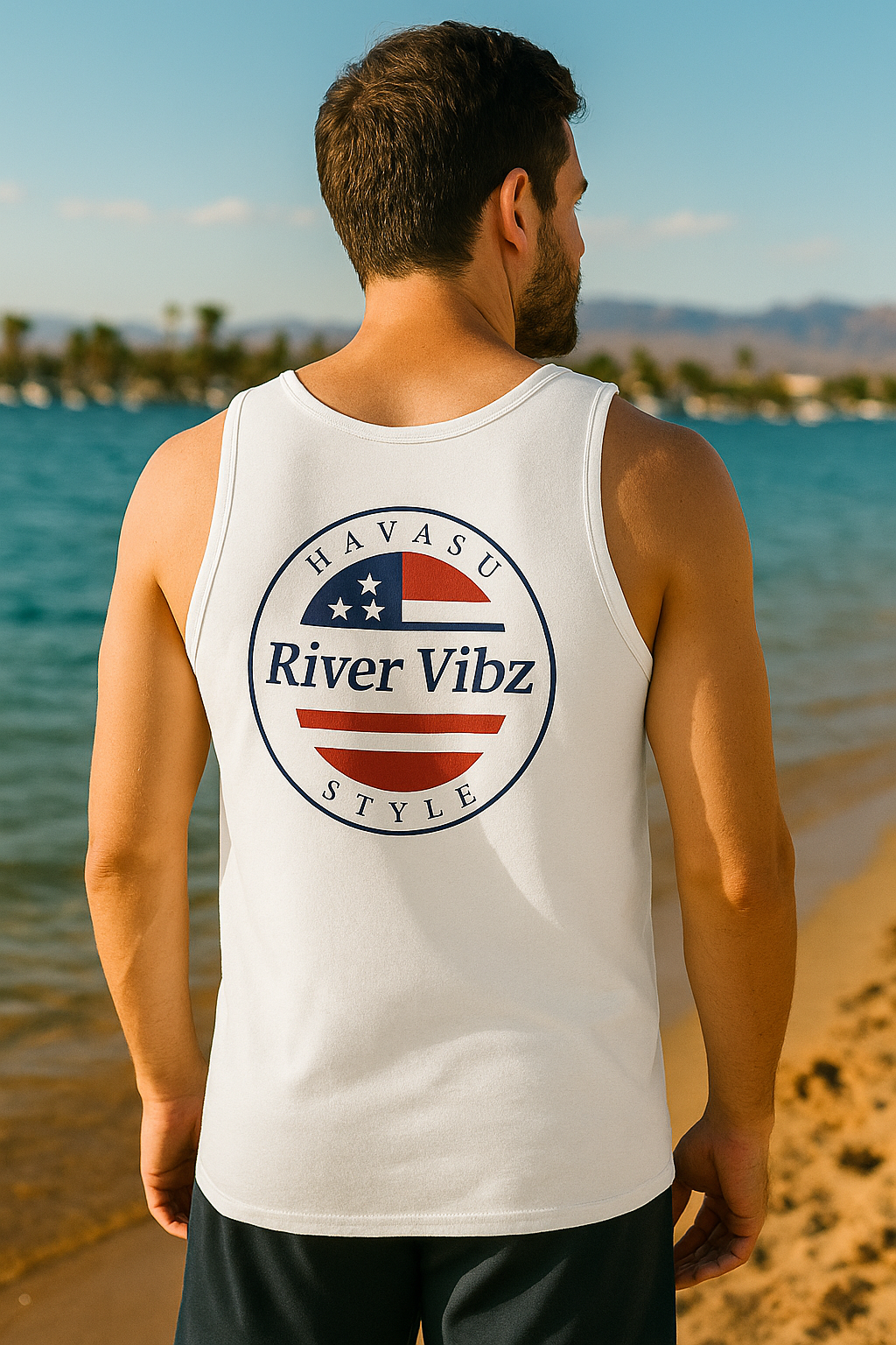 River Vibz Havasu Style – Stars & Stripes Edition Tank