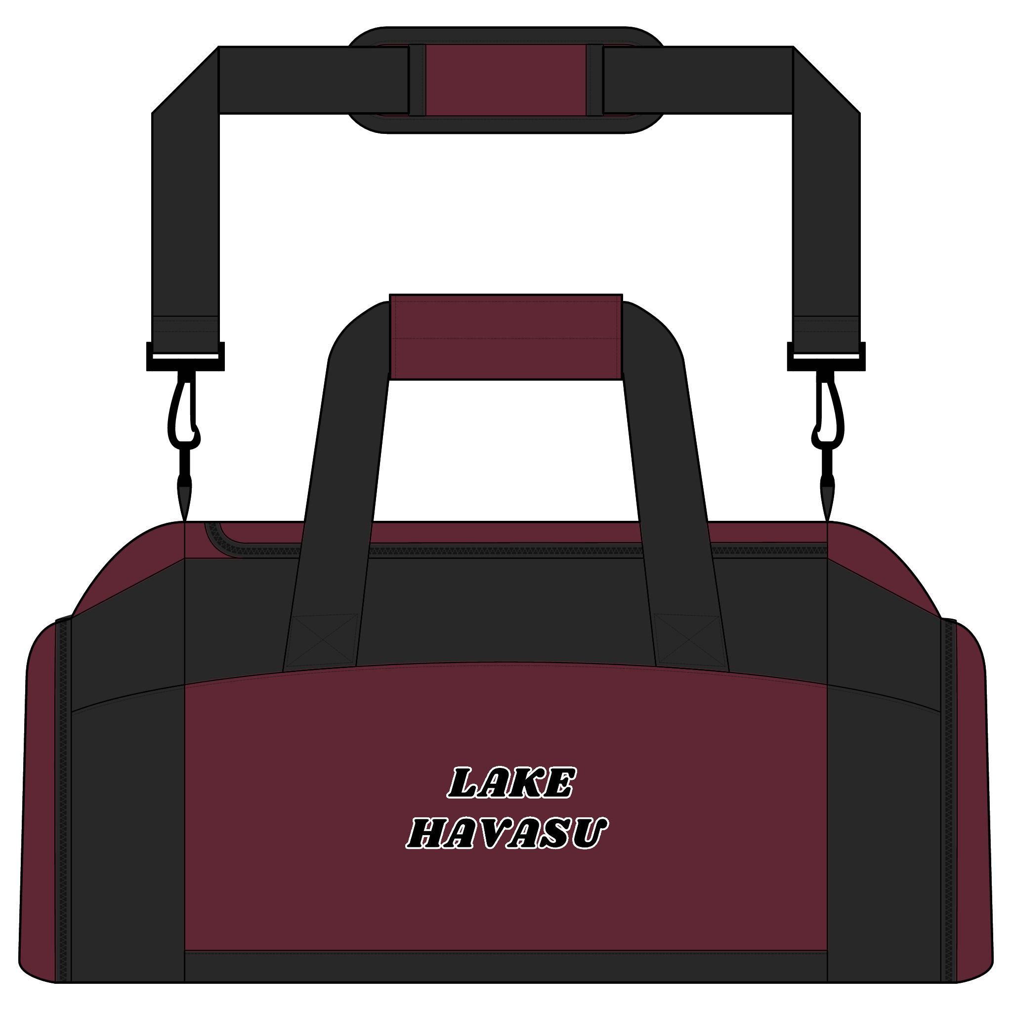 Premium Performance Lake Havasu Duffel Bag – Gym, Travel, Carry-On, Tote