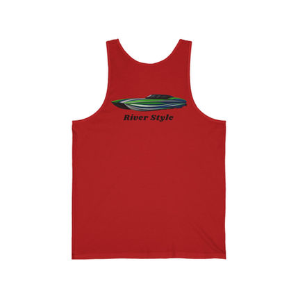 Black Starry River Style Boat Tank