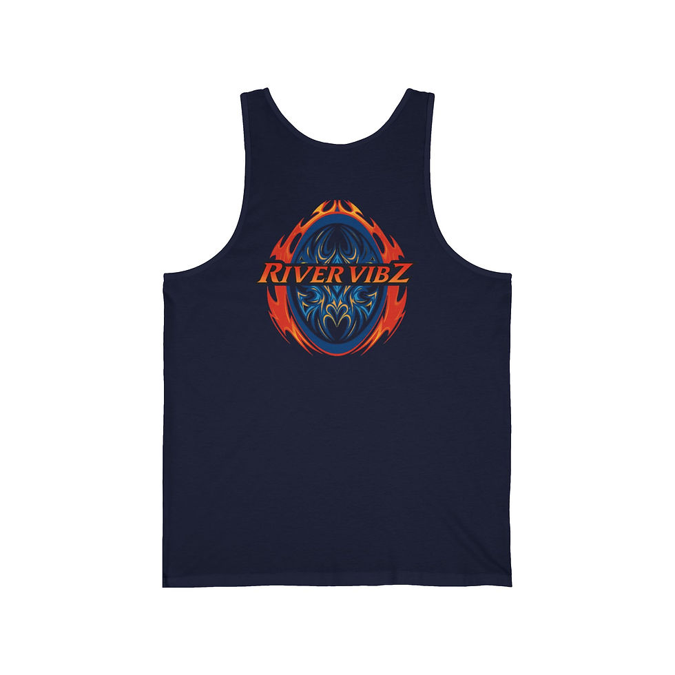Thumbnail: River Vibz Oval Tribal Band Men's Tank