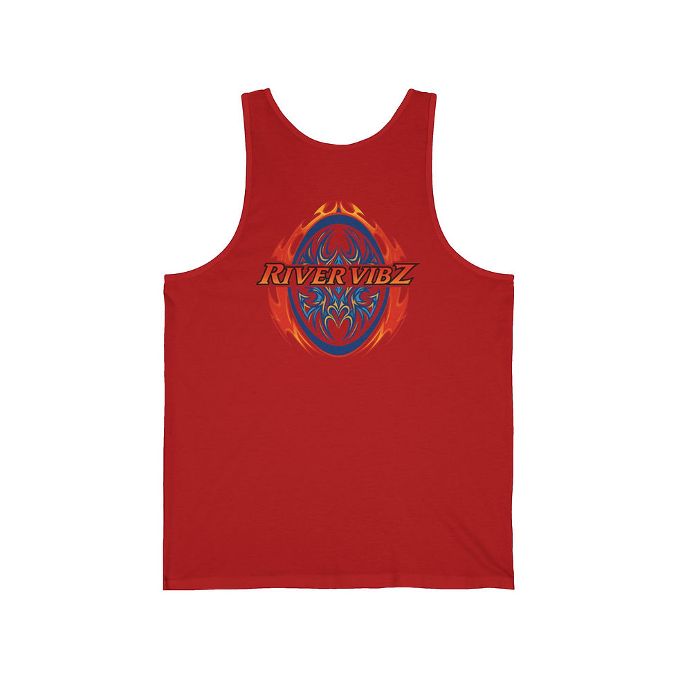 Thumbnail: River Vibz Oval Tribal Band Men's Tank