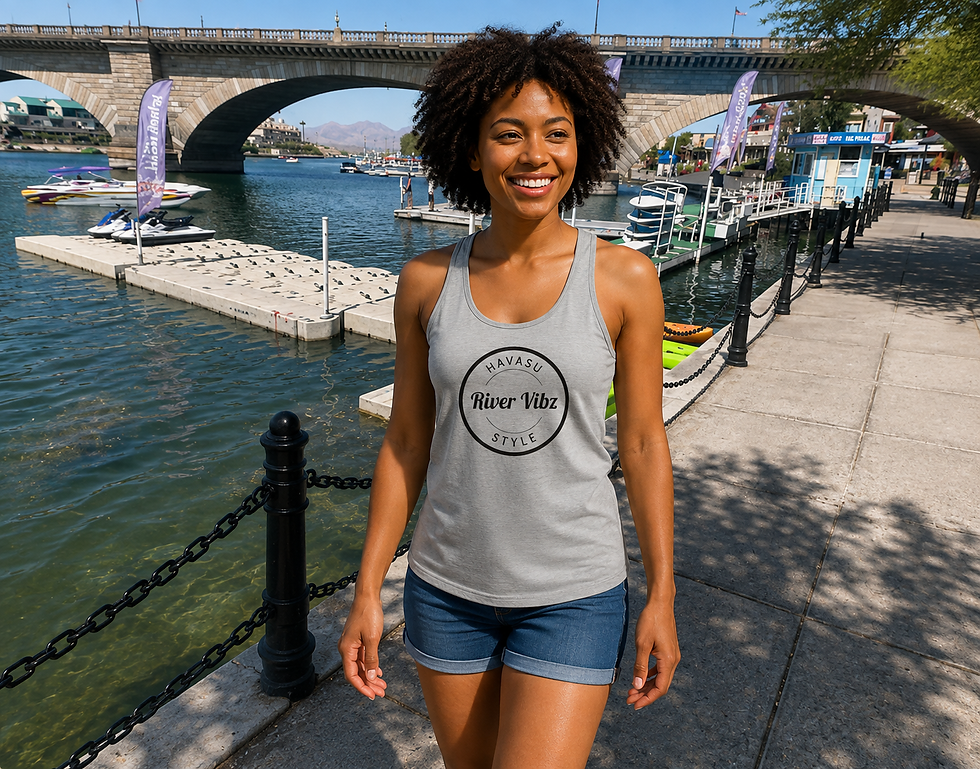 Black Circle River Vibz Havasu Style Logo