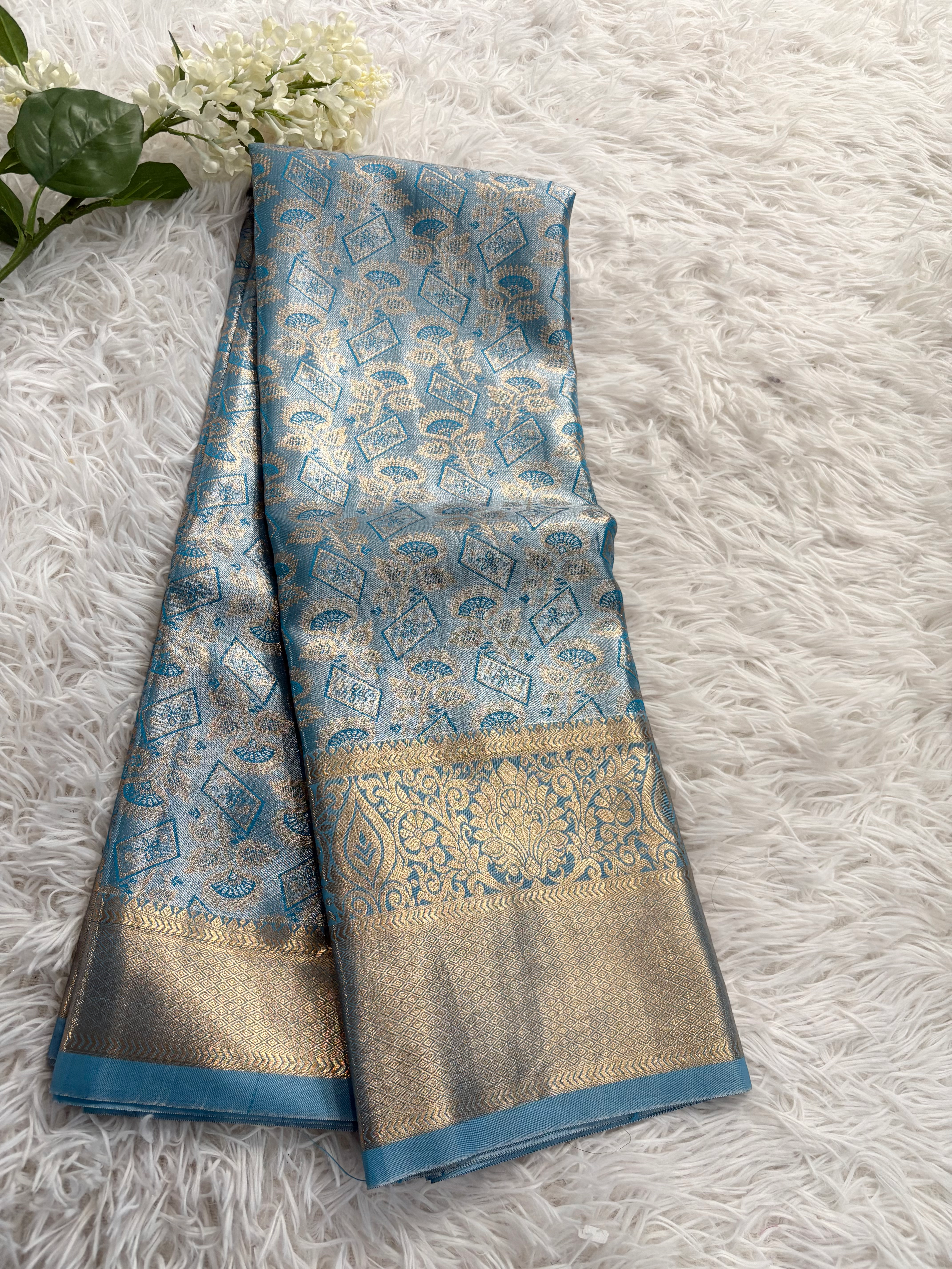 Tissue Semi Silk Saree