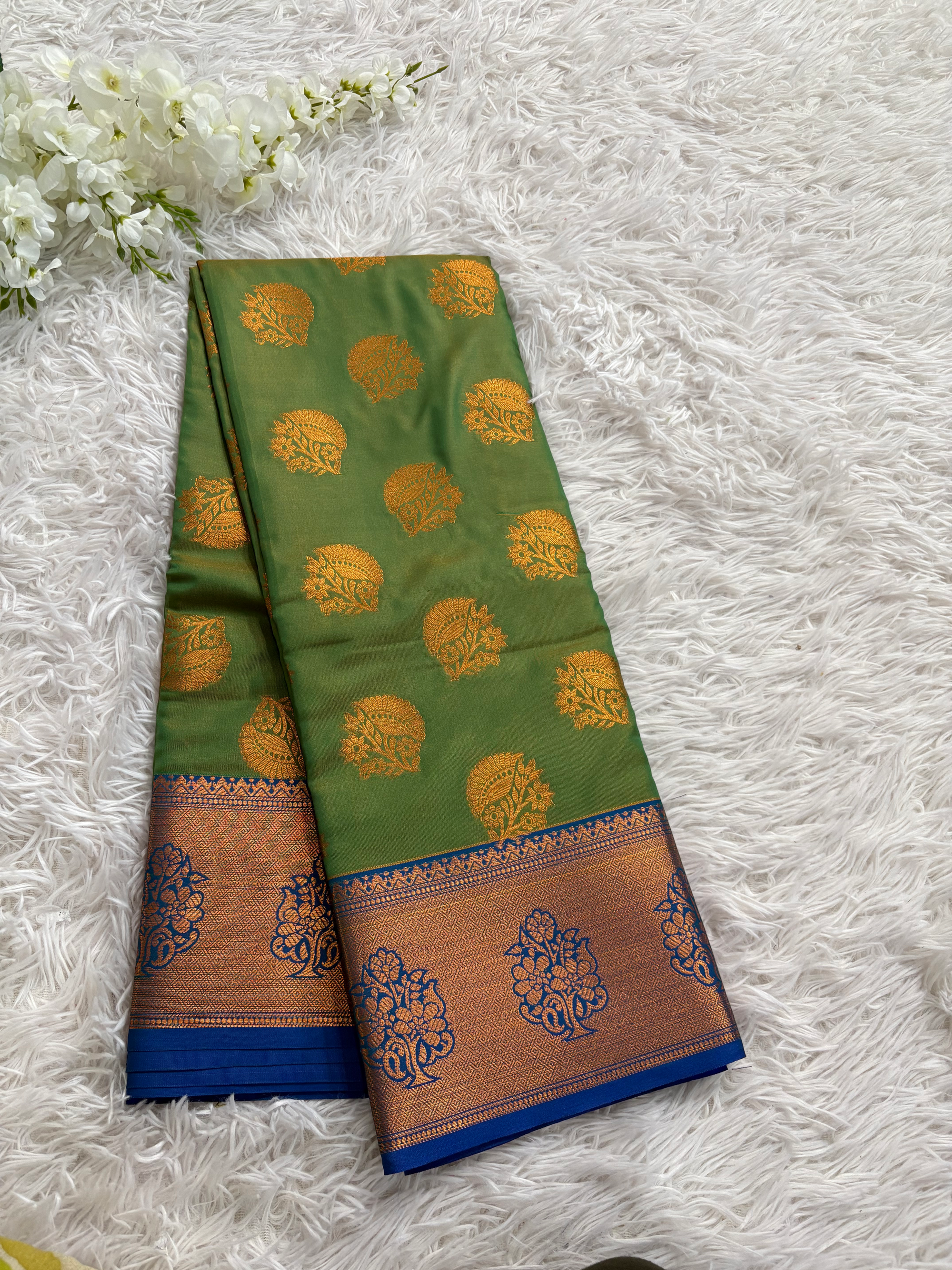 Kanchi semi soft silk saree