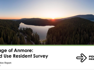 Village of Anmore: Land Use Resident Survey Quantitative Report - May 2025