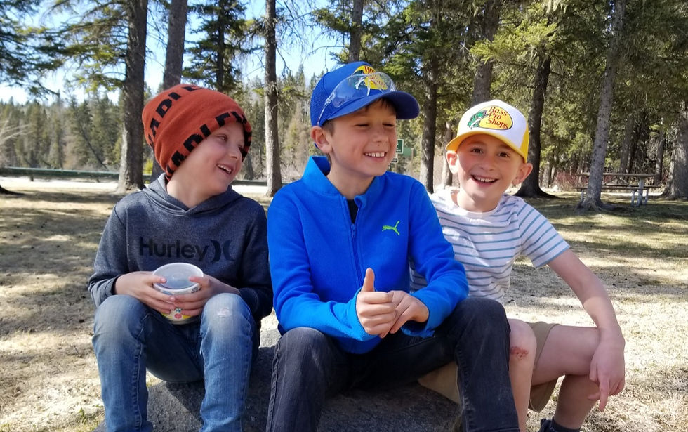 Our kiddies: Luke, Jack, and Willy