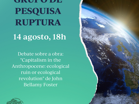 Retomada das atividades do grupo de estudos e pesquisas