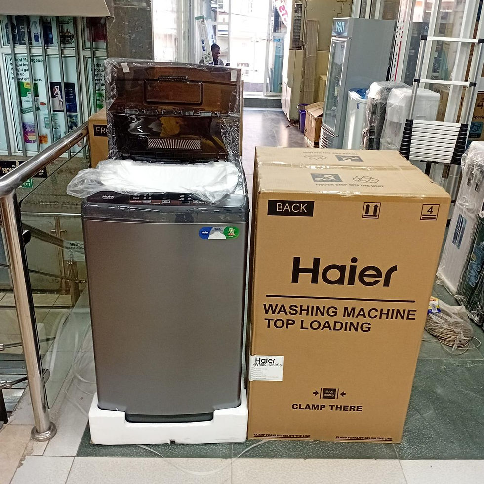Haier top-load washing machine