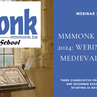 On line - MMMONK School, free lessons about the medieval book