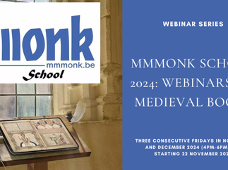 On line - MMMONK School, free lessons about the medieval book