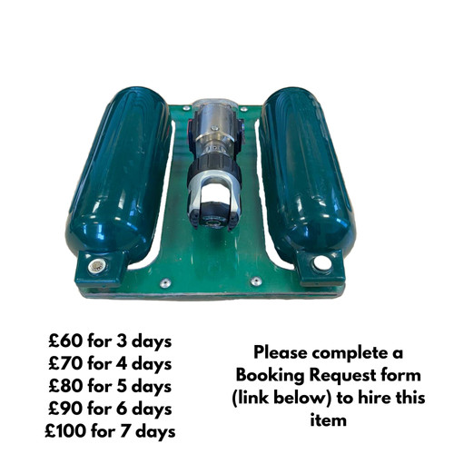 Small drain camera floatation raft for hire | DCR