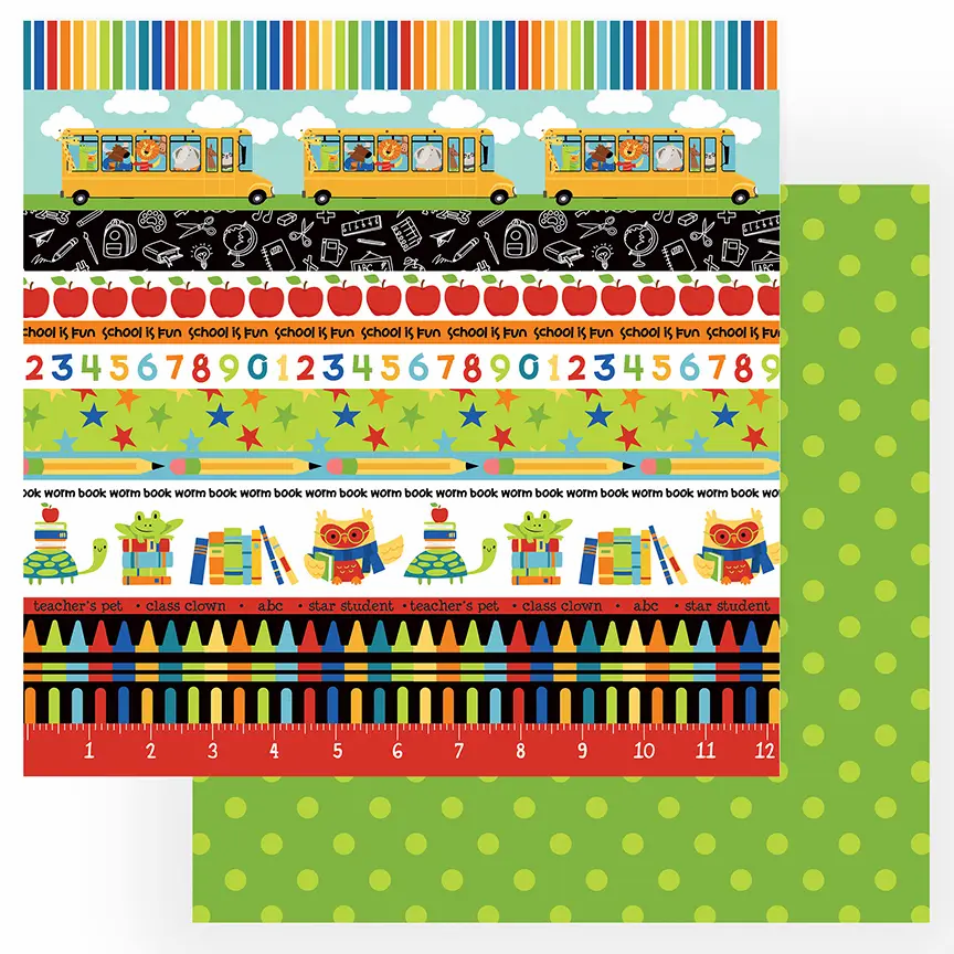 Thumbnail: Photo Play Recess 12x12 Paper Collection kit