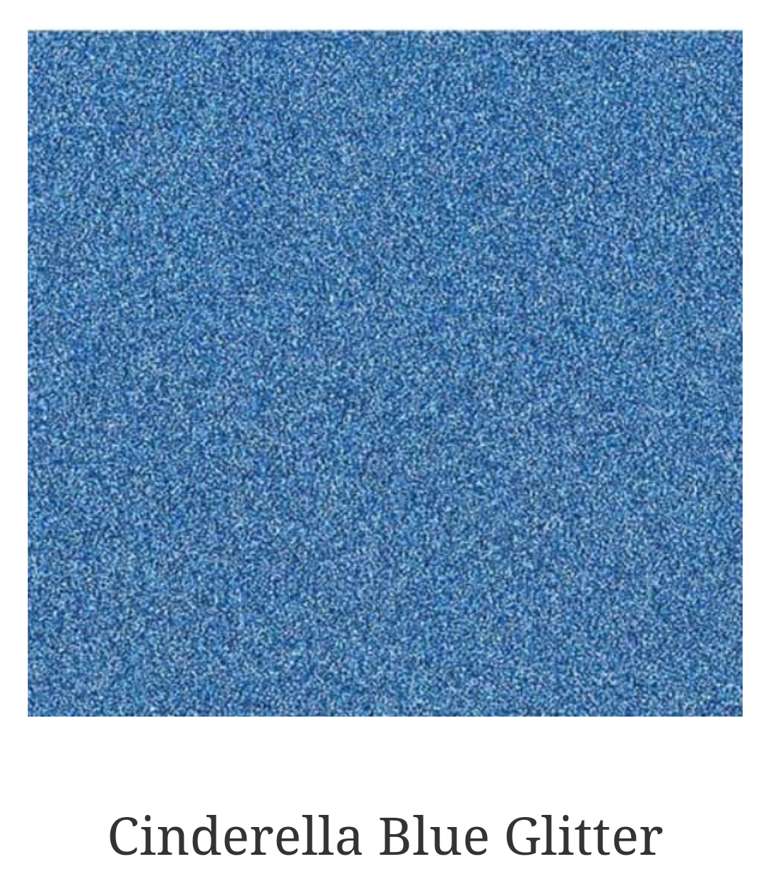  Cinderella Blue Glitter 12x12 Card Stock