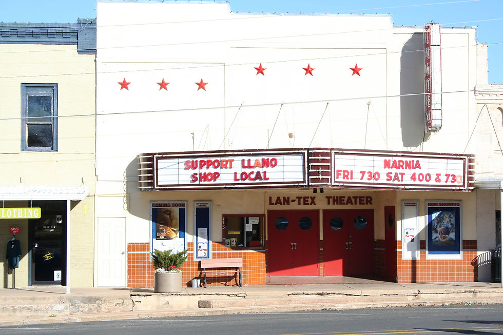 The LANTEX's 1950 facade