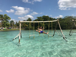 Laguna Bacalar. Cenote Esmeralda