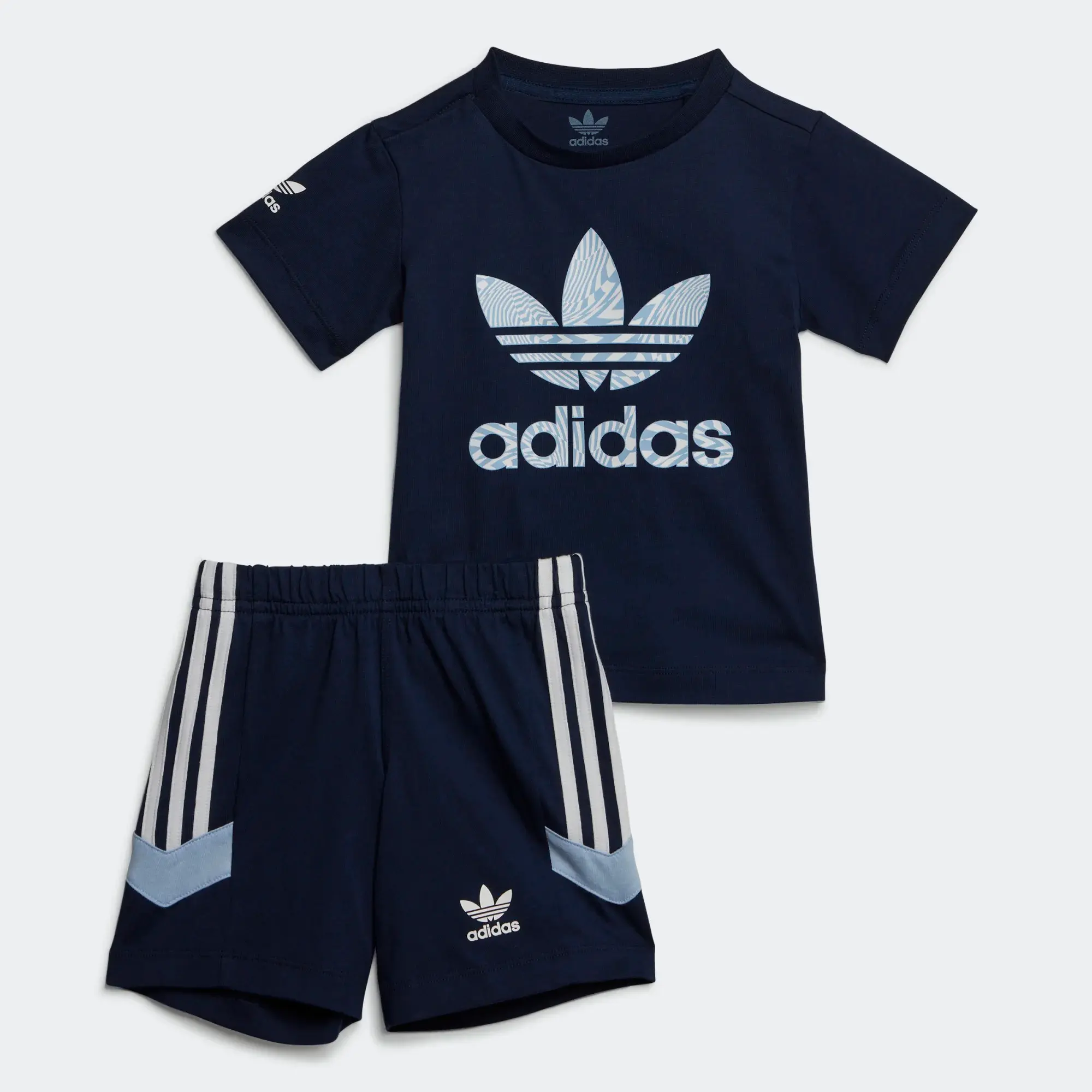 ADIDAS REKIVE SHORTS AND TEE SET