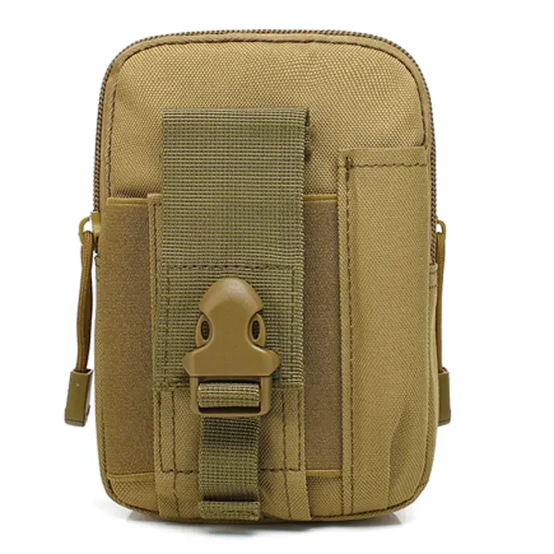 Thumbnail: Mobile Phone Case Pouch Waist Bag Waterproof Nylon Multifunction Casual Men