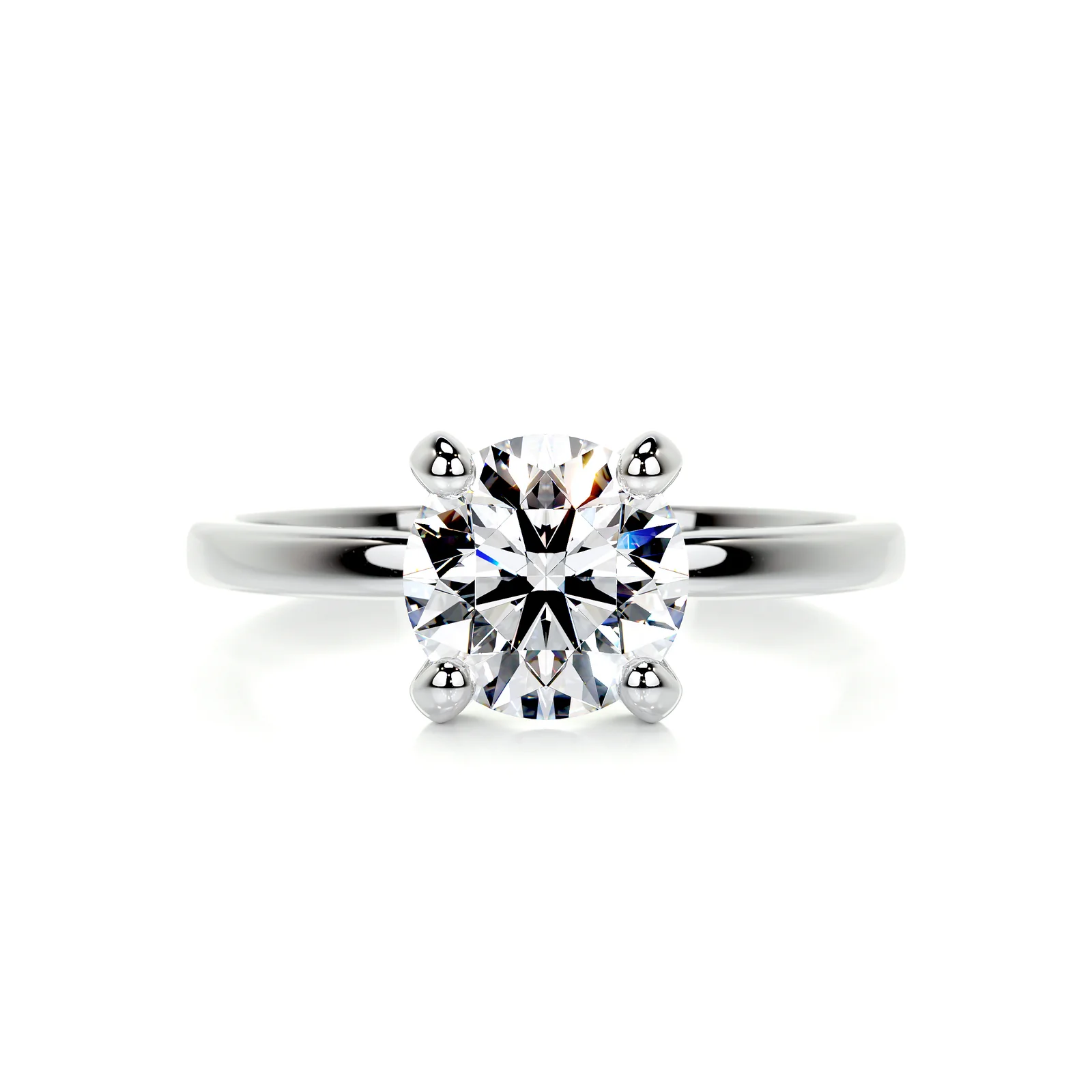 1.50ct Round Lab Diamond Ring