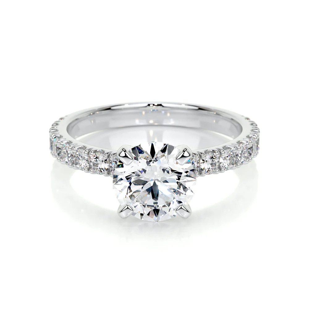 2.00ct Round Lab Diamond Ring