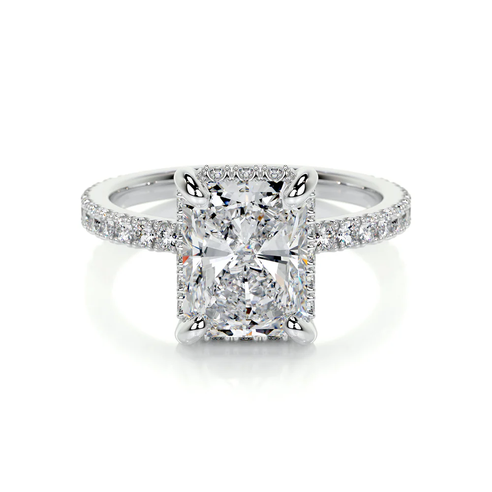 2.50ct Radiant Lab Diamond Ring