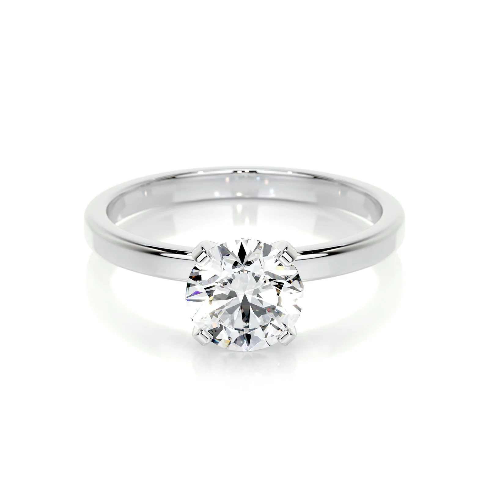 1.00ct Round Lab Diamond Ring