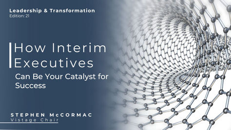 Catalyst for business leadership in form of a digital mesh with text