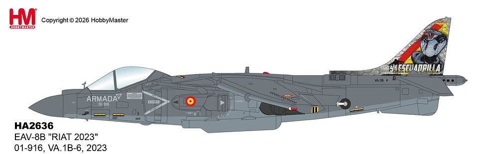 Thumbnail: Hobby Master HA2636, EAV-8B "RIAT 2023" 01-916, VA.1B-6, 2023