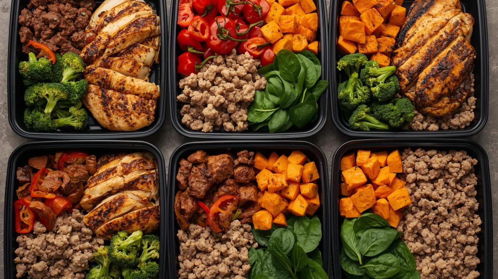 Arranged Food and Objects